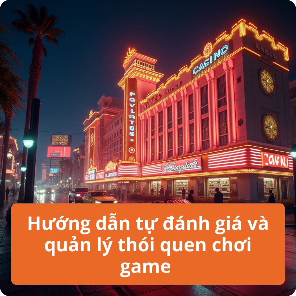 Hướng dẫn tự đánh giá và quản lý thói quen chơi game